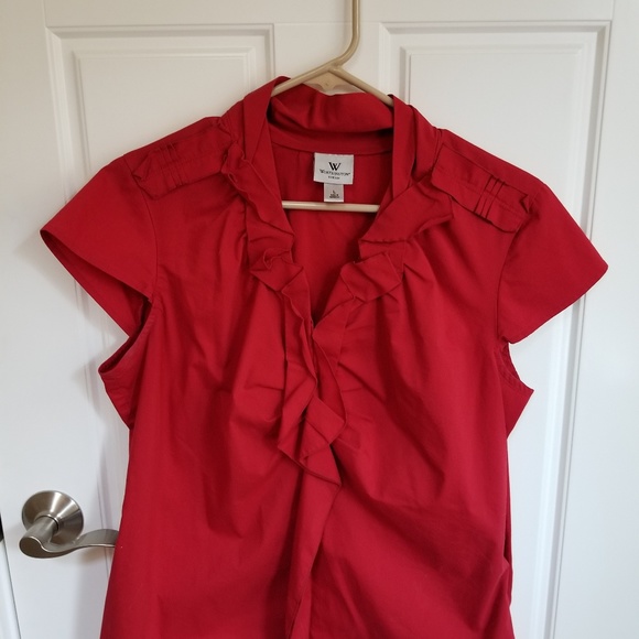 Worthington Tops - Worthington Short Sleeve Blouse
